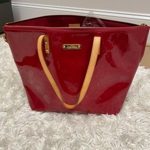LV Paten leather tote